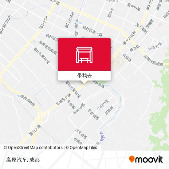 高原汽车地图