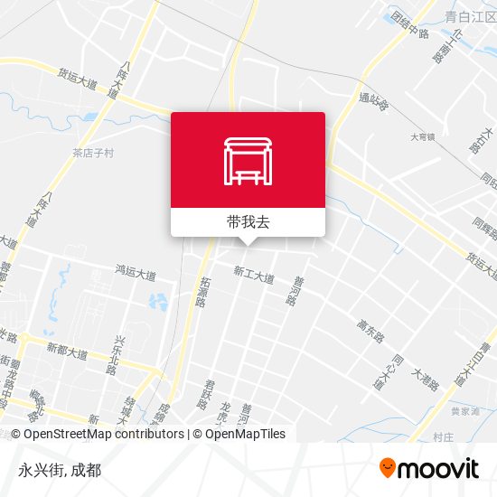 永兴街地图
