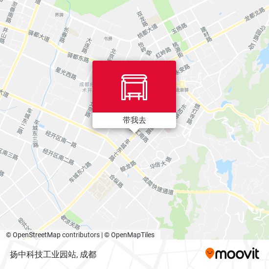 扬中科技工业园站地图