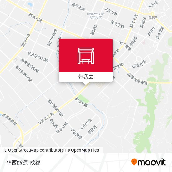 华西能源地图