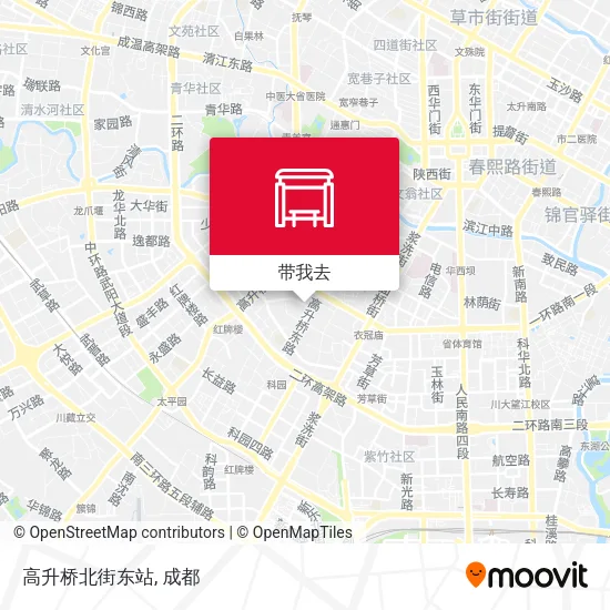 高升桥北街东站地图