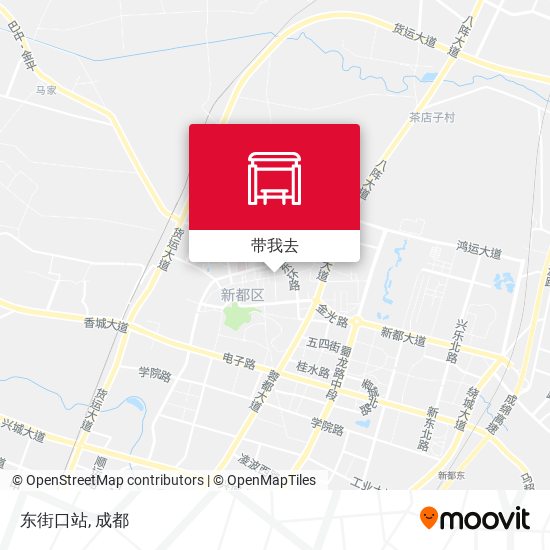 东街口站地图