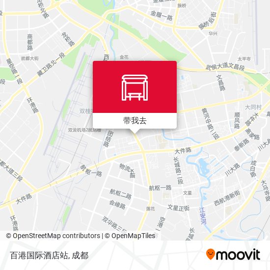 百港国际酒店站地图