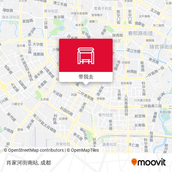 肖家河街南站地图