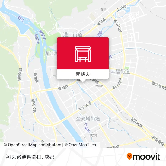 翔凤路通锦路口地图