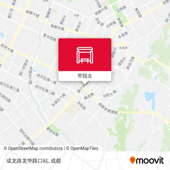 成龙路龙华路口站地图
