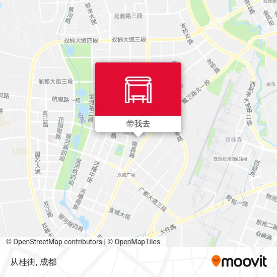 从桂街地图