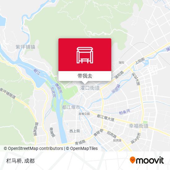 栏马桥地图
