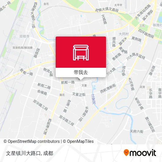 文星镇川大路口地图