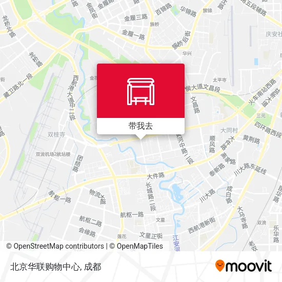 北京华联购物中心地图