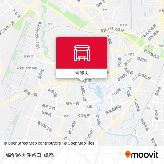 锦华路大件路口地图