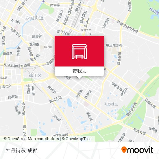 牡丹街东地图
