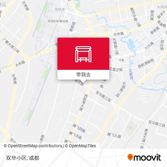 双华小区地图