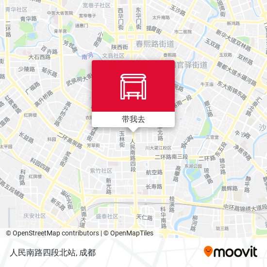 人民南路四段北站地图