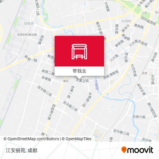 江安丽苑地图