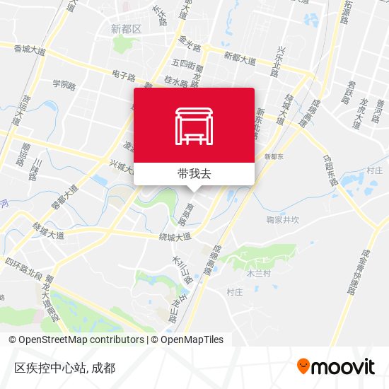 区疾控中心站地图