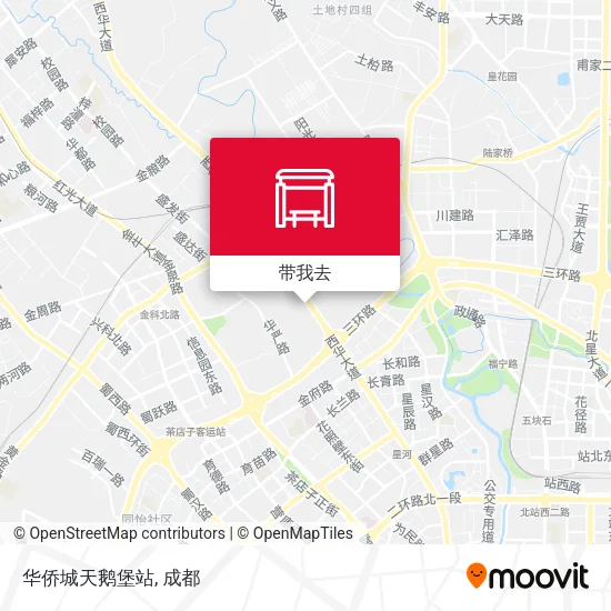 华侨城天鹅堡站地图