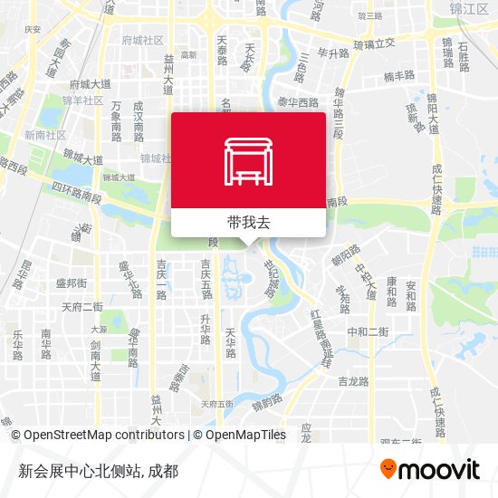新会展中心北侧站地图
