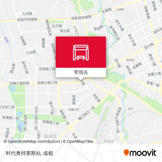 时代奥特莱斯站地图