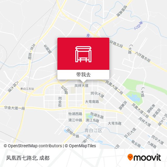 凤凰西七路北地图