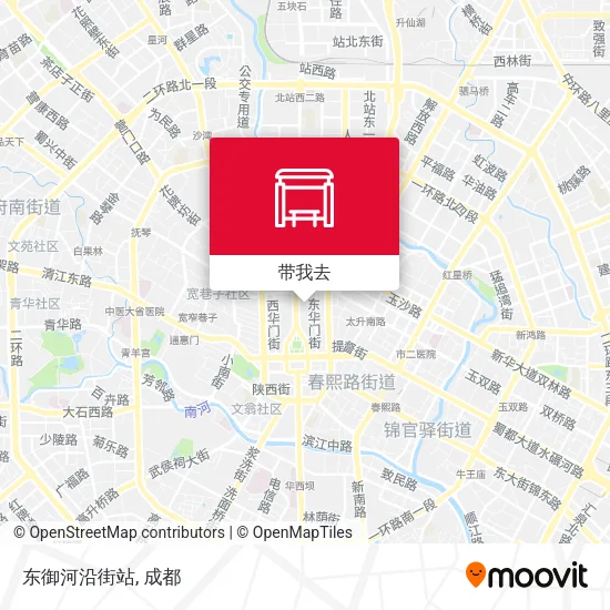 东御河沿街站地图