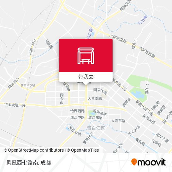凤凰西七路南地图