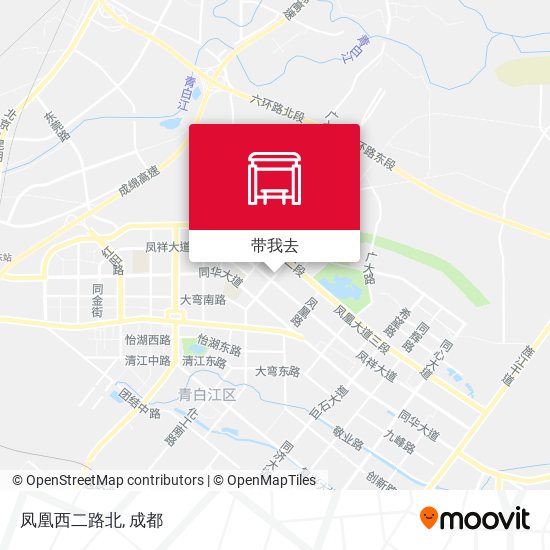 凤凰西二路北地图