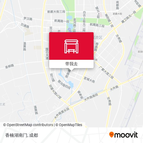 香楠湖南门地图
