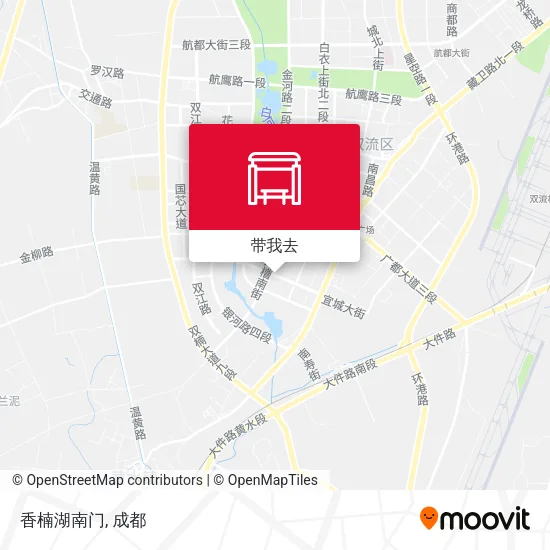 香楠湖南门地图