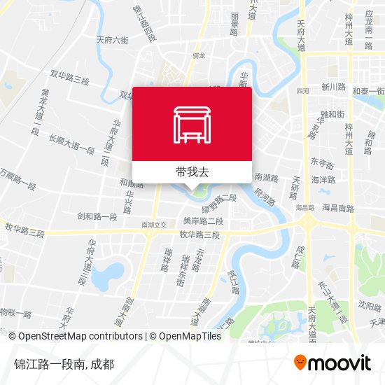锦江路一段南地图