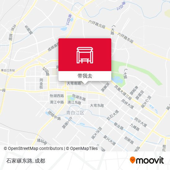 石家碾东路地图