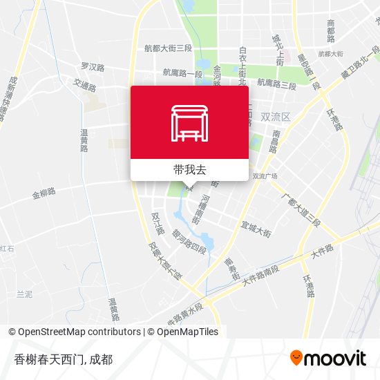 香榭春天西门地图