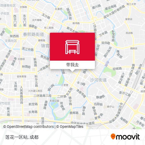 莲花一区站地图