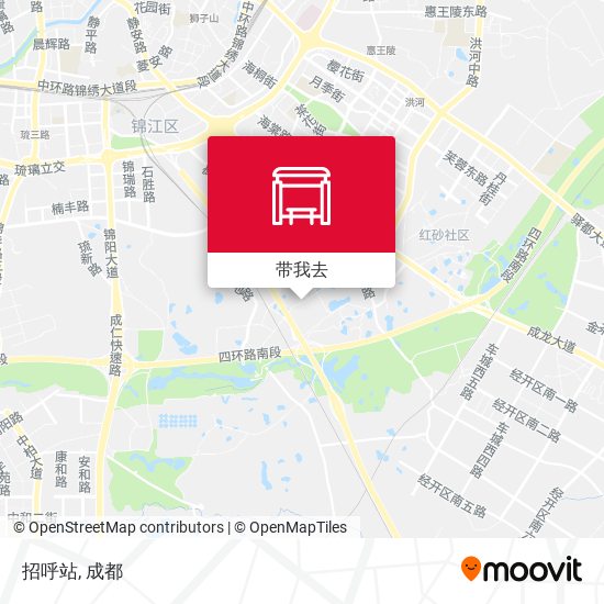 招呼站地图