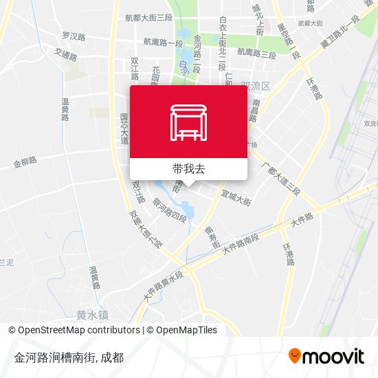 金河路涧槽南街地图