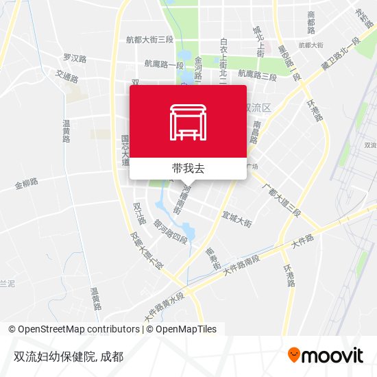 双流妇幼保健院地图
