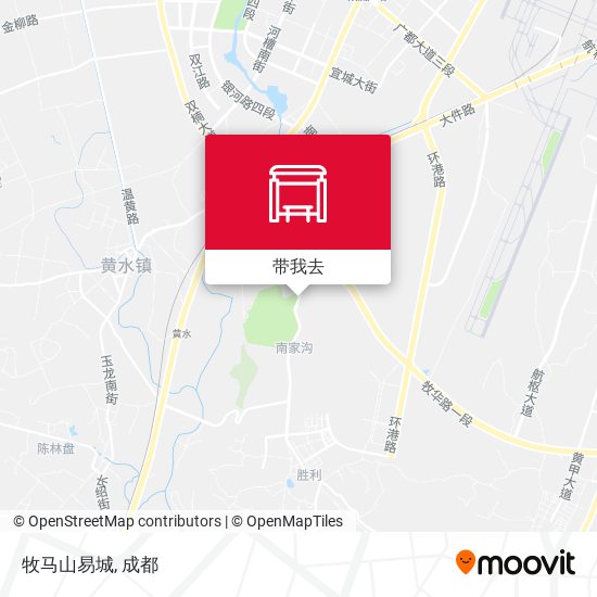 牧马山易城地图