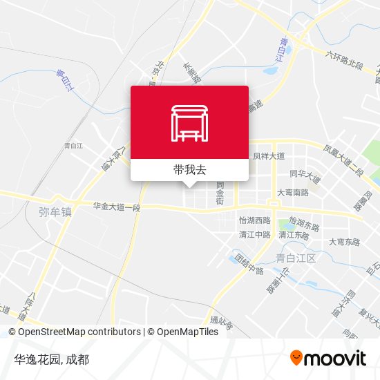 华逸花园地图