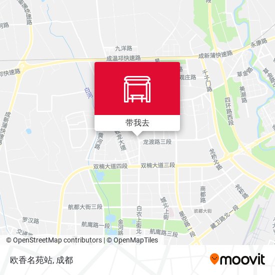 欧香名苑站地图