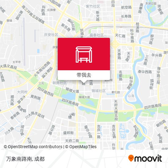 万象南路南地图