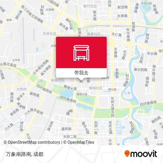万象南路南地图
