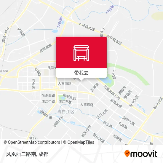 凤凰西二路南地图