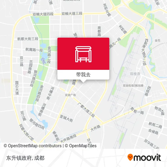 东升镇政府地图