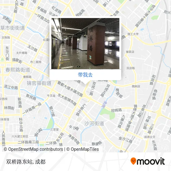 双桥路东站地图