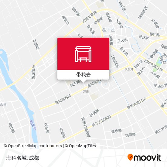 海科名城地图
