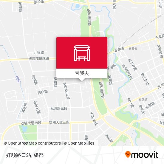 好顺路口站地图