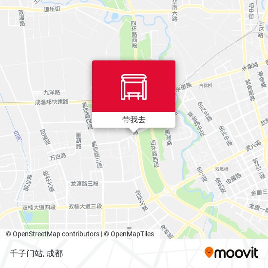 千子门站地图
