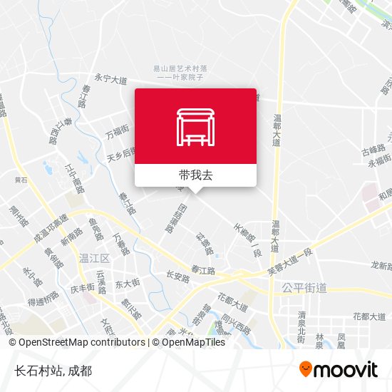 长石村站地图