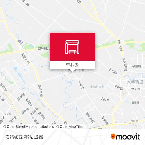 安靖镇政府站地图