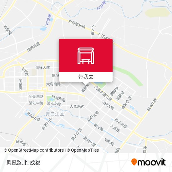 凤凰路北地图